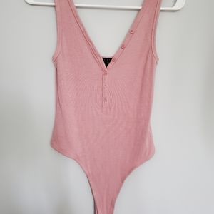 Dusty rose bodysuit